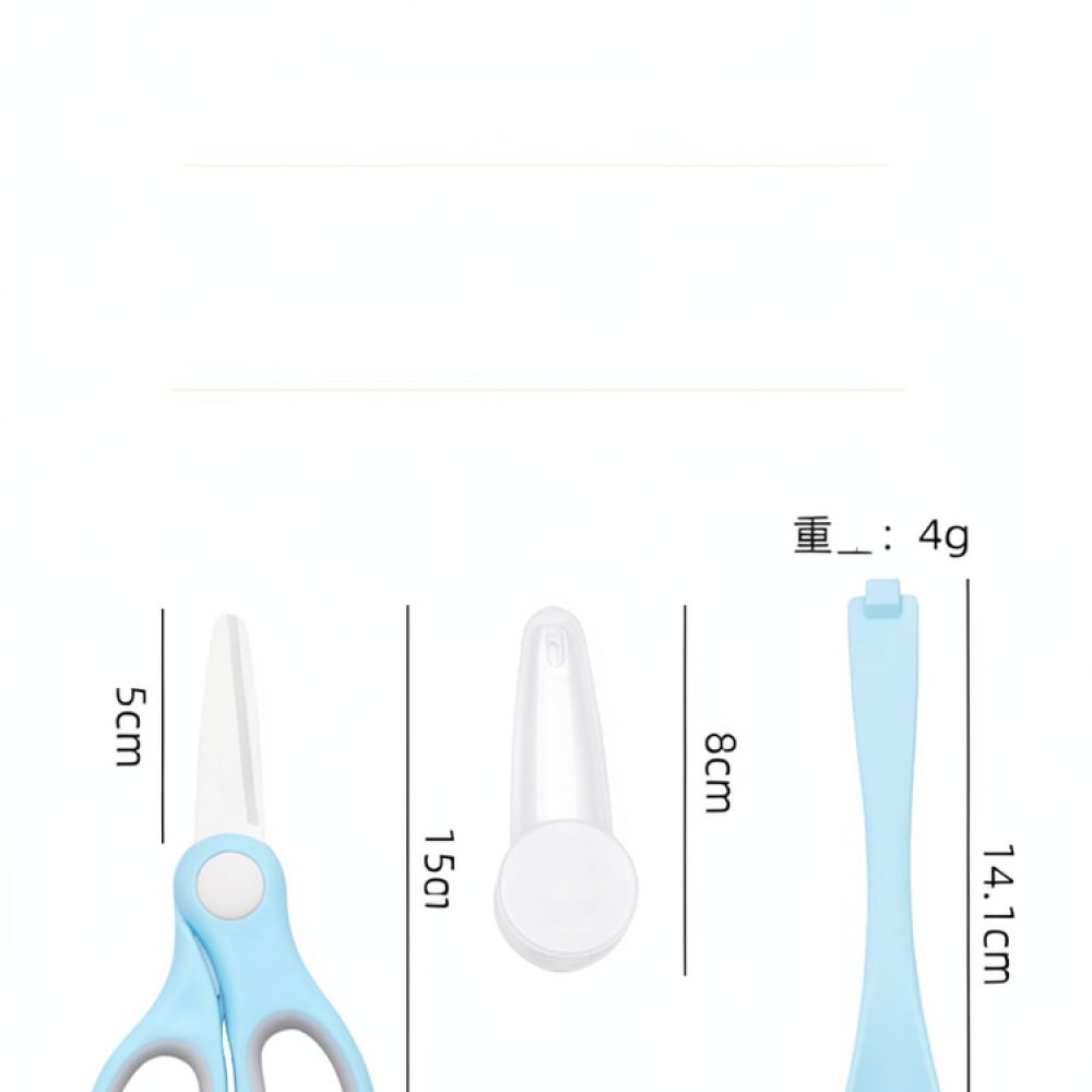 Baby Food Scissors - Babyvoedingschaar met keramisch mes, keukenschaar voor