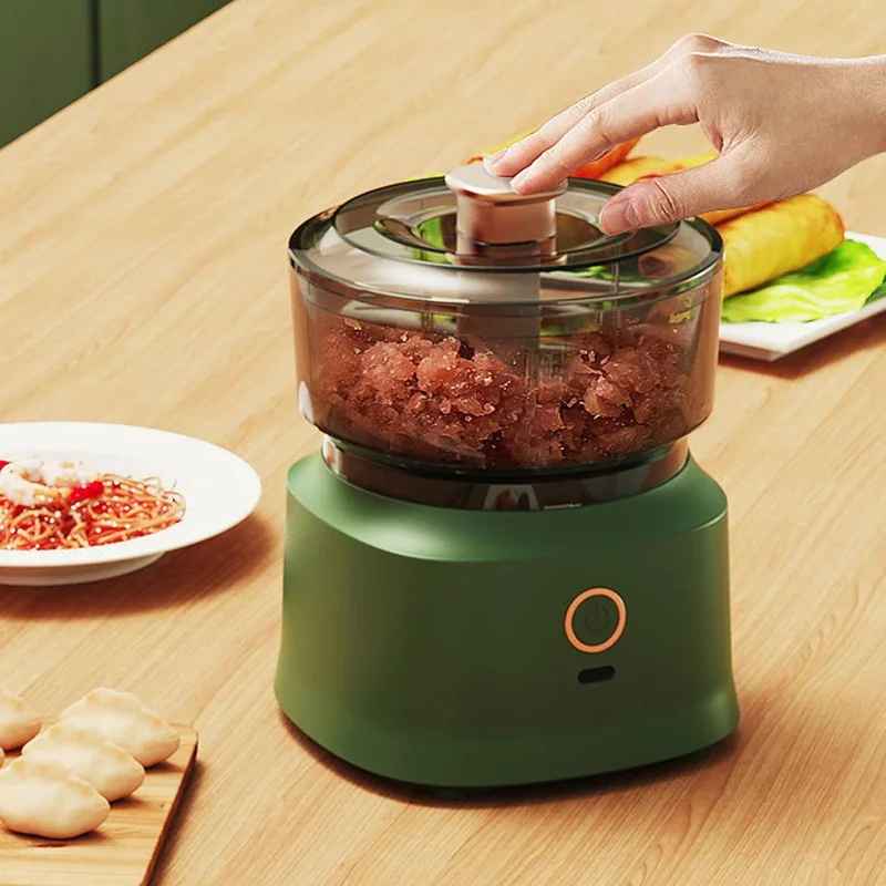 Baby Food Vegetables - Mini Vleesmolen Elektrische Knoflookstamper Multifunctionele Keuken