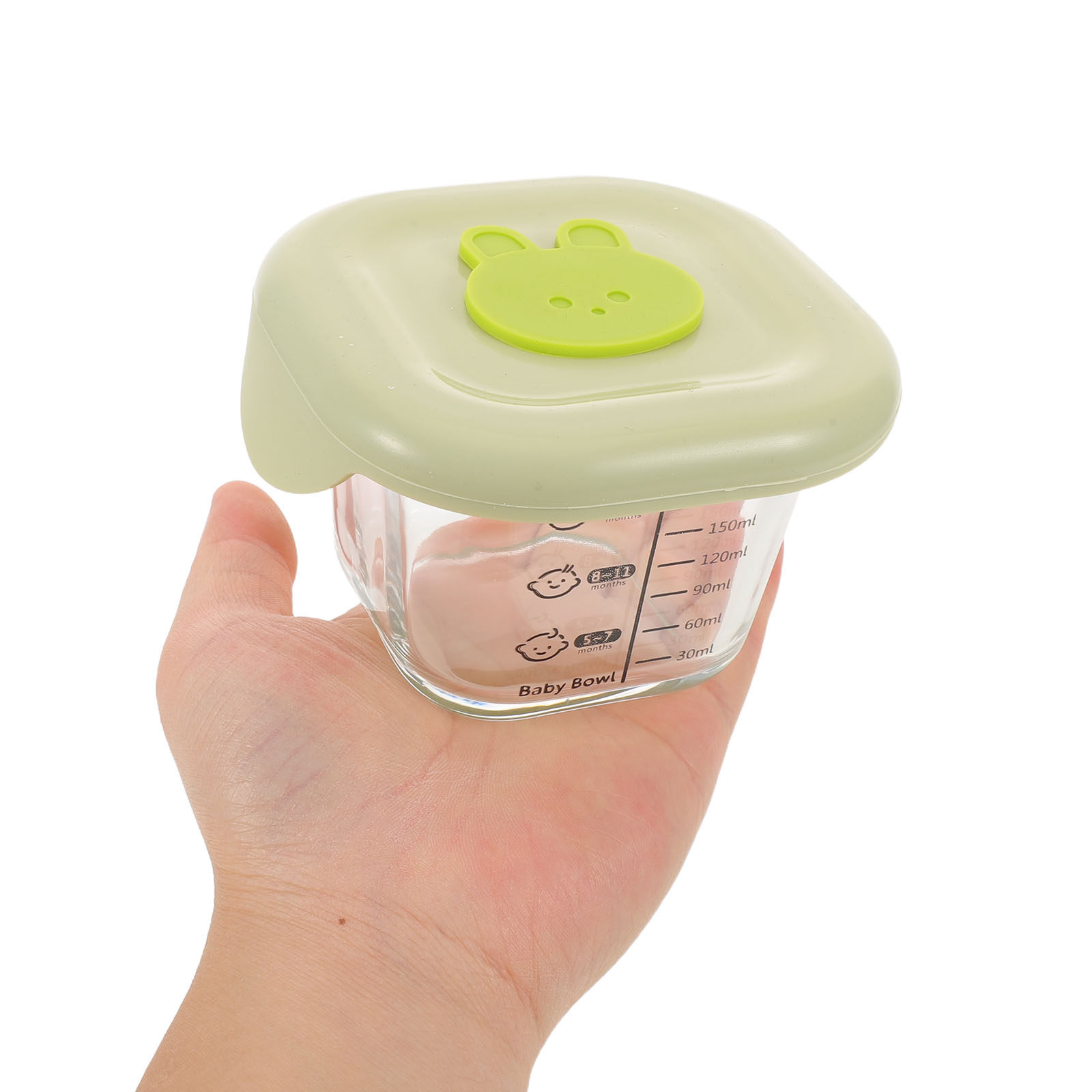 Baby Food Jars With Lids - 2 stuks babyvoedsel bewaardozen, lekvrij, herbruikbaar,