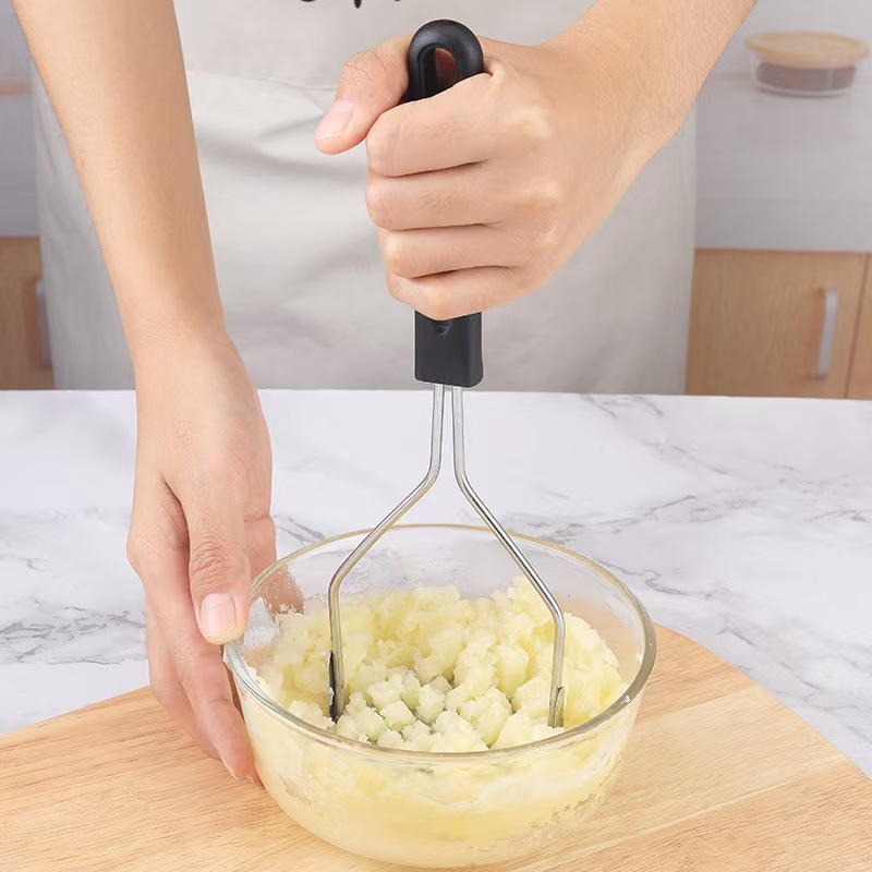 Baby Food Vegetables - Roestvrijstalen Aardappelduwer Geperst Huishoudelijk Ei Babyvoeding