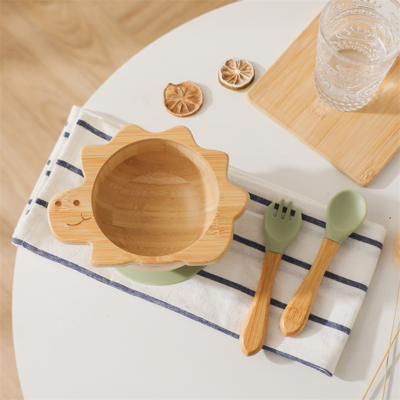 Baby Houten Servies Set Dinosa - Baby Food Menu recensie en prijs